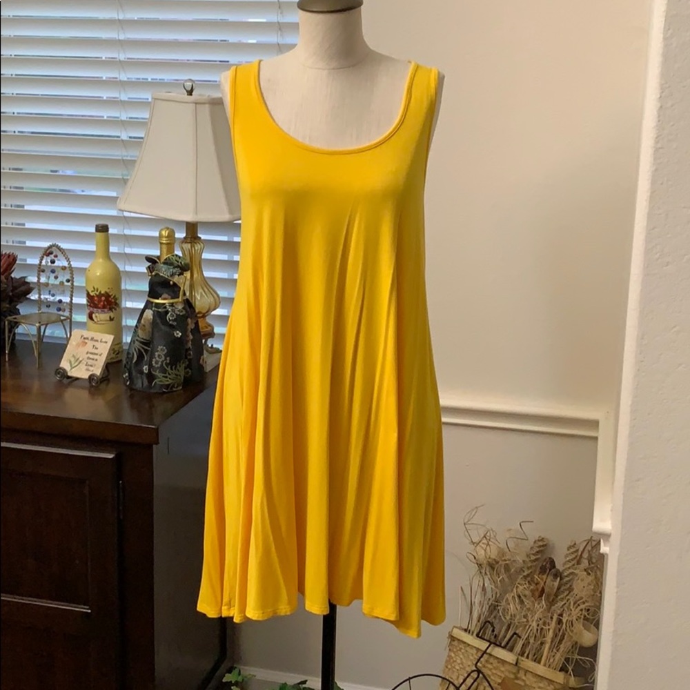 Abound - Yellow Summer Dress, Medium
